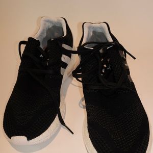 Shoes: y3 adidas- size 8.5 black running shoes